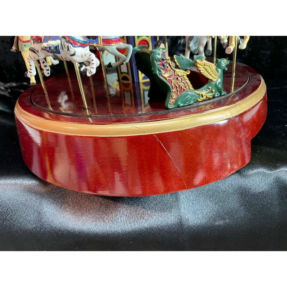 Mr Christmas Grand Carousel Original Classics Musical Box 30 Songs Adapter Works - Picture 8 of 16